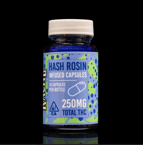 Hash Infused Rosin Capsules