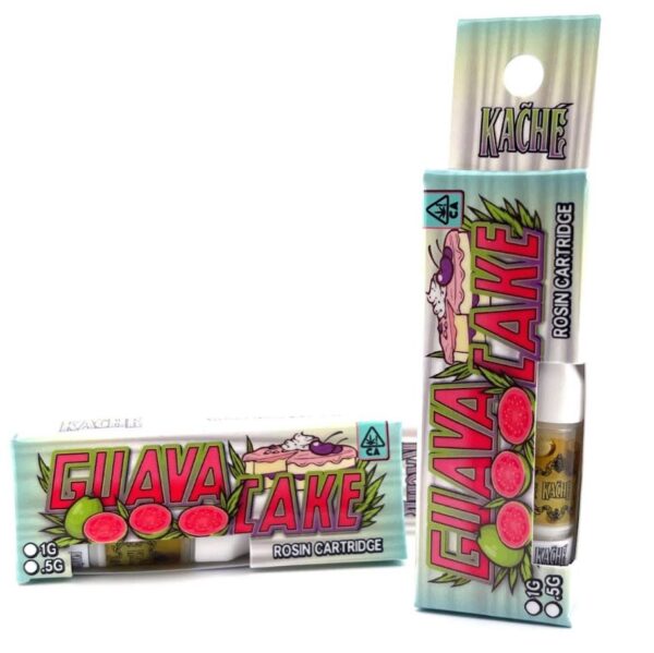 Kache rosin cart Guava Cake1g- .5g 1