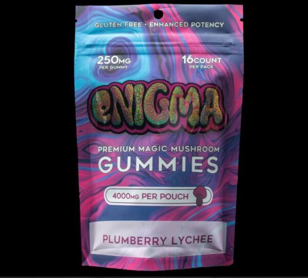 Premium Magic Mushroom Gummies - 250mg - 16count per pack - 4000mg-pouch - gluten free - enhanced potency